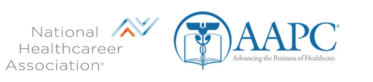 Online Medical Billing and Coding Certification Prep Logos