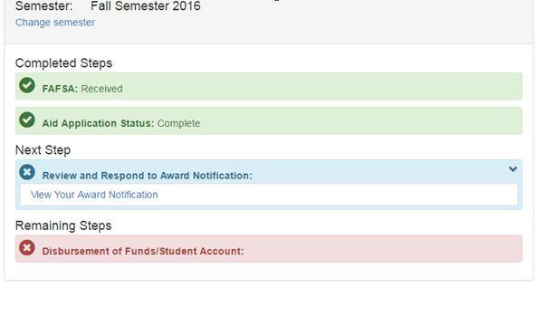 Award Notification Step 2
