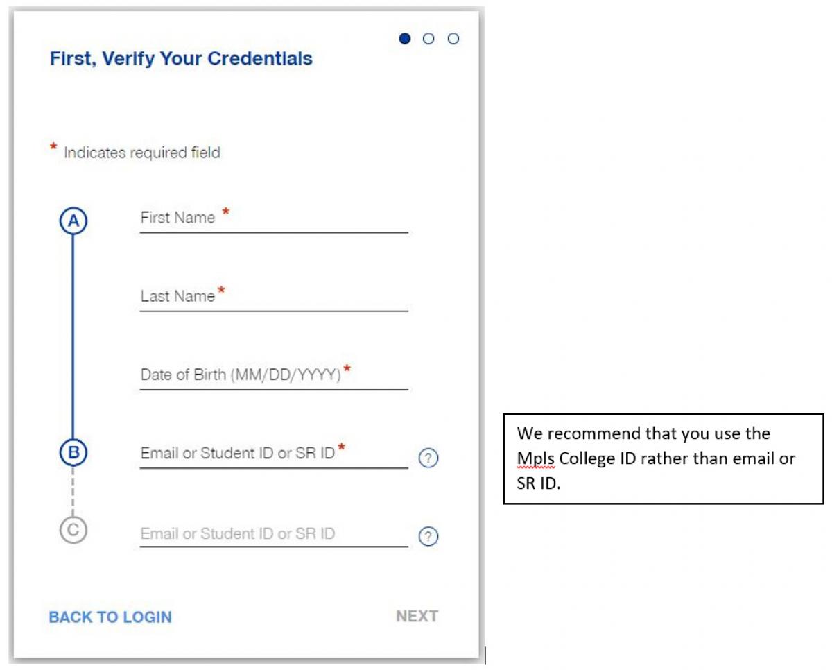 Verify Screen Verify Screen