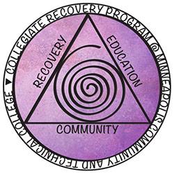 Collegiate Recovery Program at Minneapolis College Collegiate Recovery Program Logo