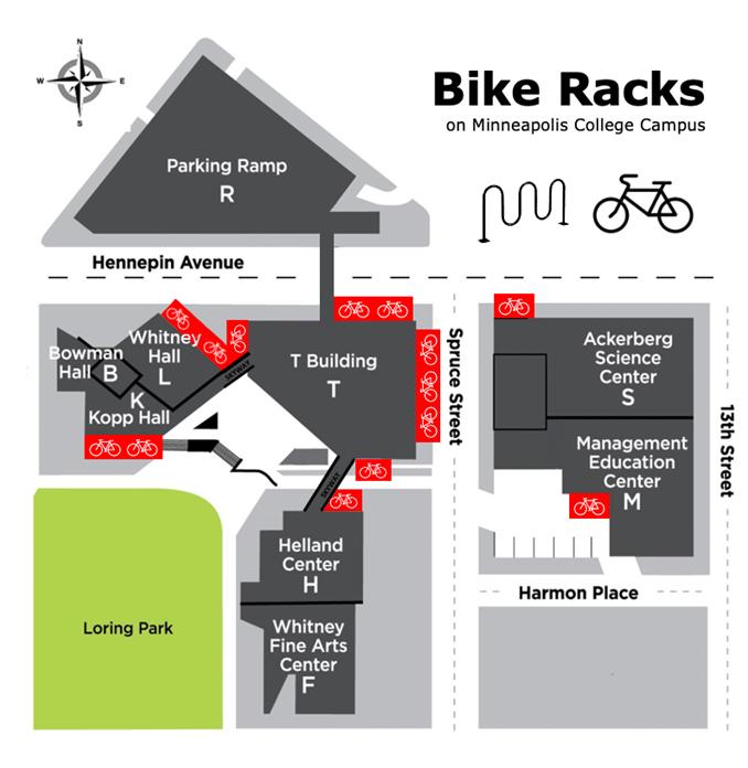 Bike Racks on Campus Bike Racks on Campus