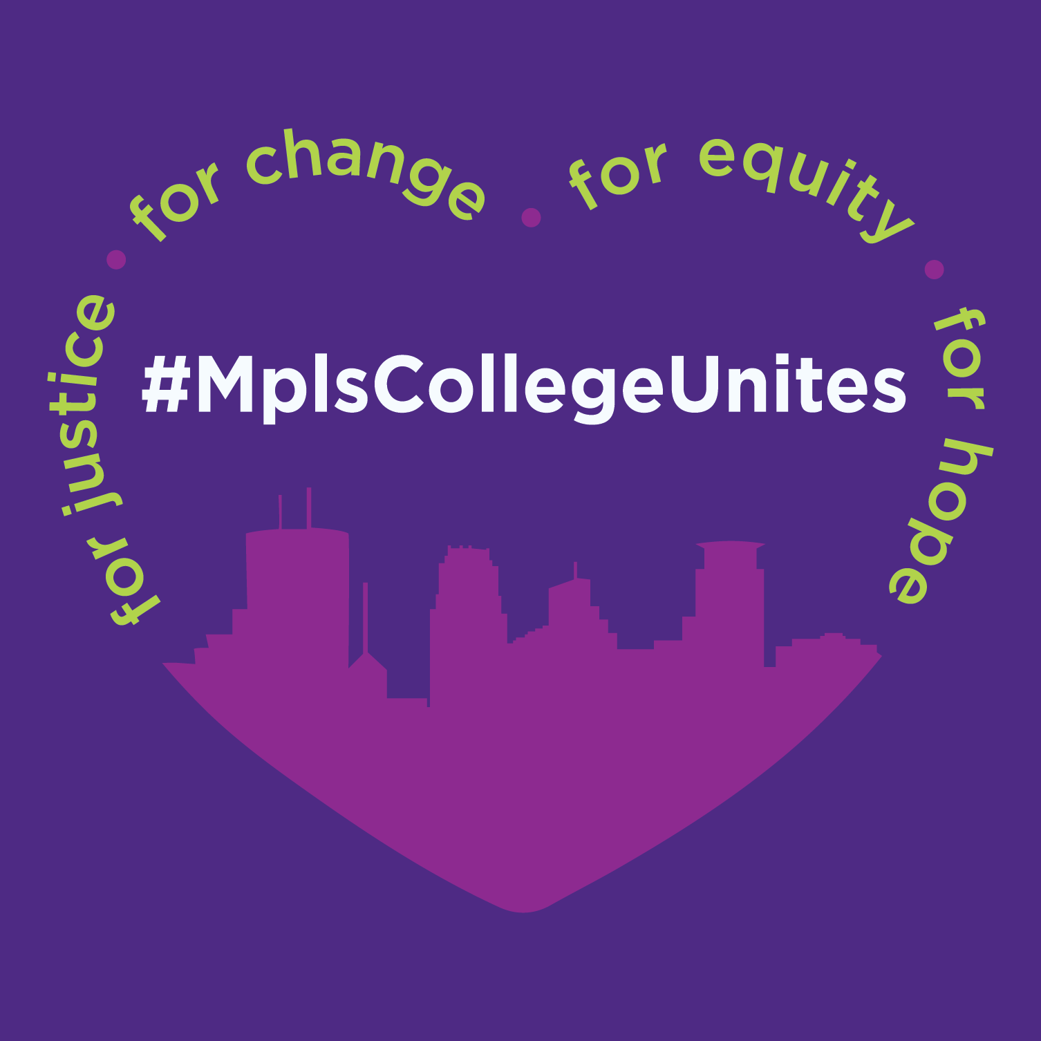 MplsCollege Unites logo