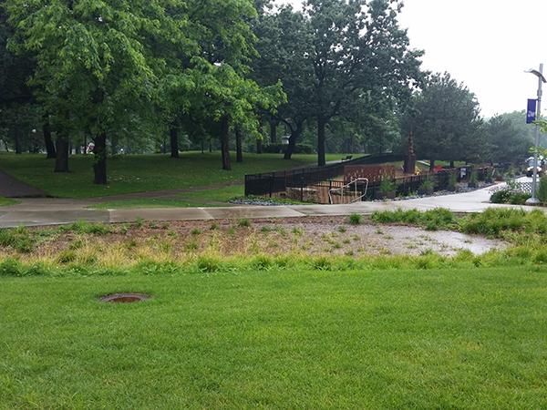 Rain Garden Example at Minneapolis College Rain Garden Example at Minneapolis College