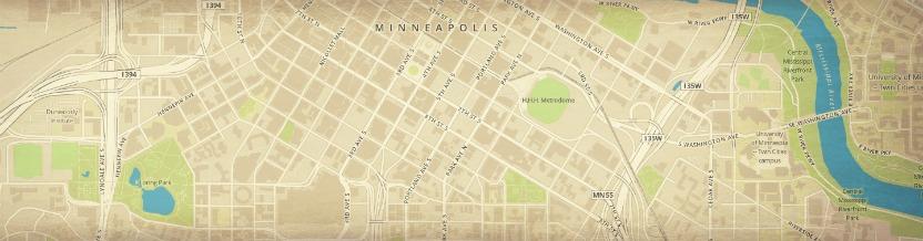 Minneapolis map