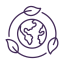 Earth with environmental border