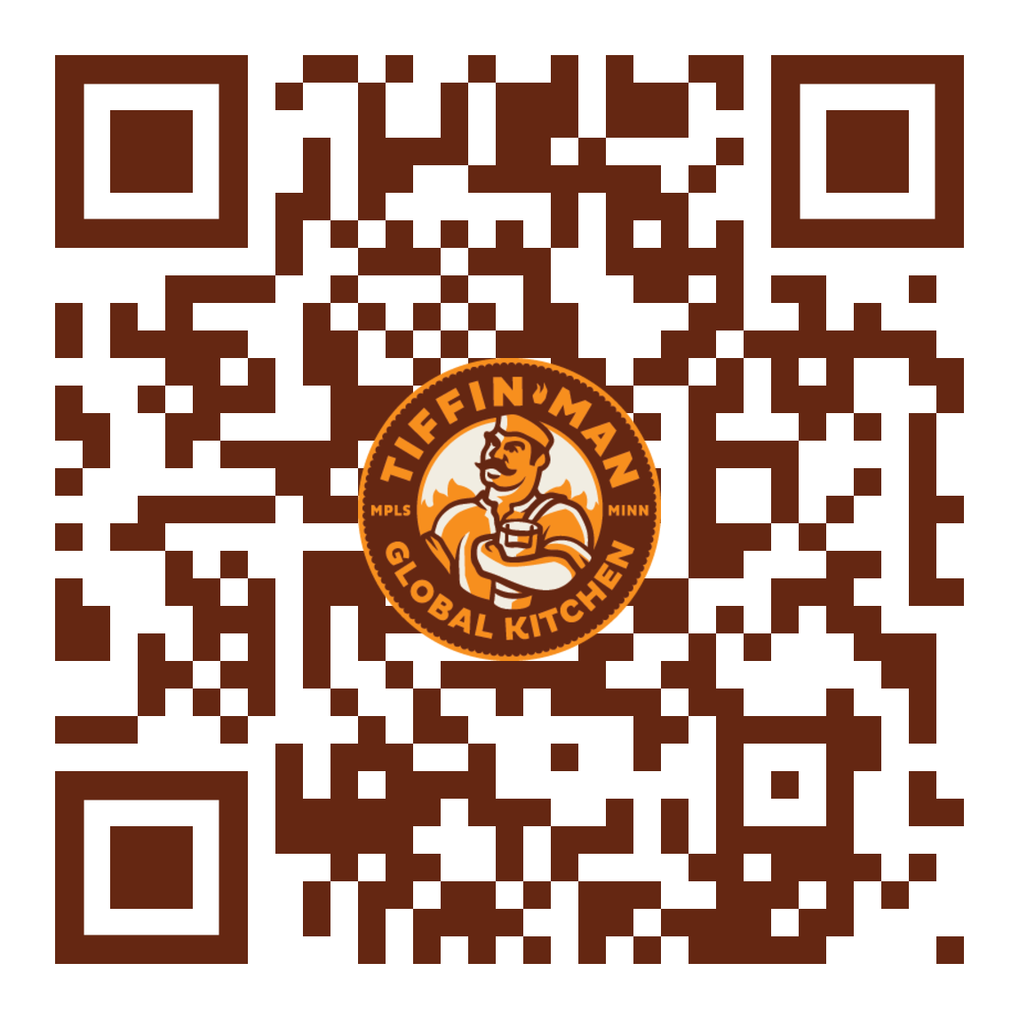 Tiffin Man QR Code