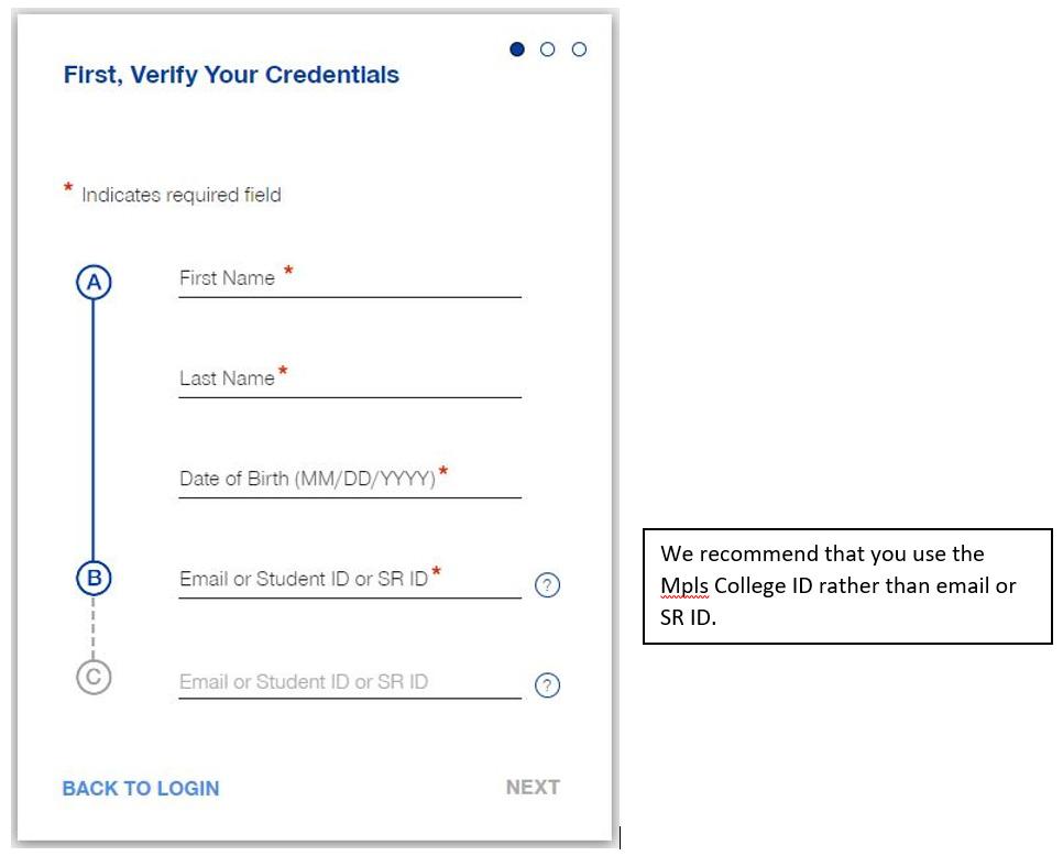 Verify Screen Verify Screen