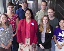 Group of people posing for the camera