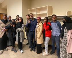 Ilhan Omar Surprise Visit to Somali Language and Culture Class