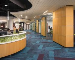Academic Success Center at Minneapolis College receptionist at desk