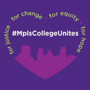 MplsCollege Unites logo