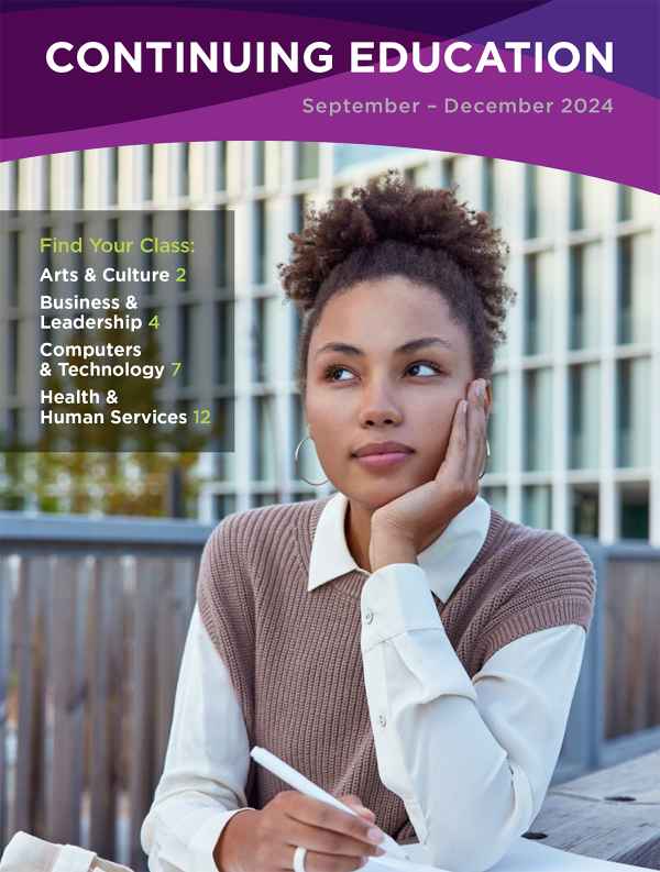 Continuing Education and Workforce Development Fall 2024 Catalog PDF