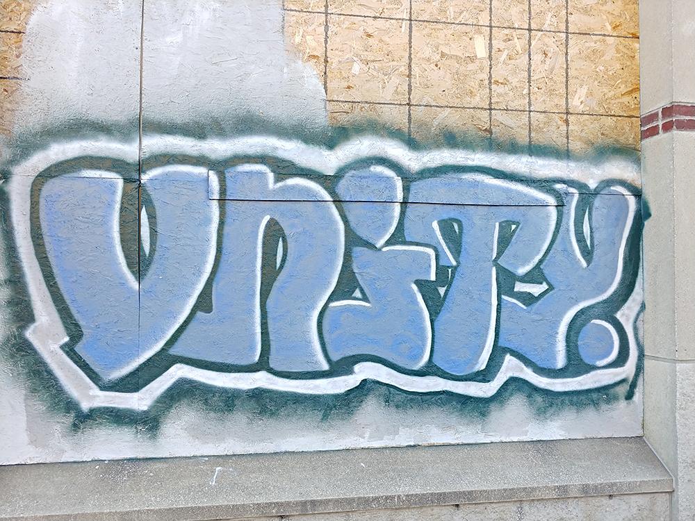 Corner of Hennepin Ave. and W. Lake St. Unity