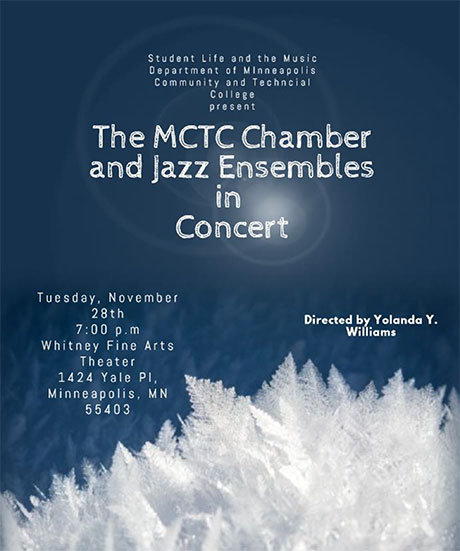 Winter Concert at MCTC Nov. 28 at 7 p.m.